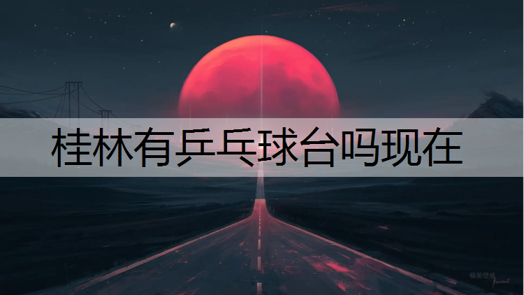 桂林有乒乓球台吗现在