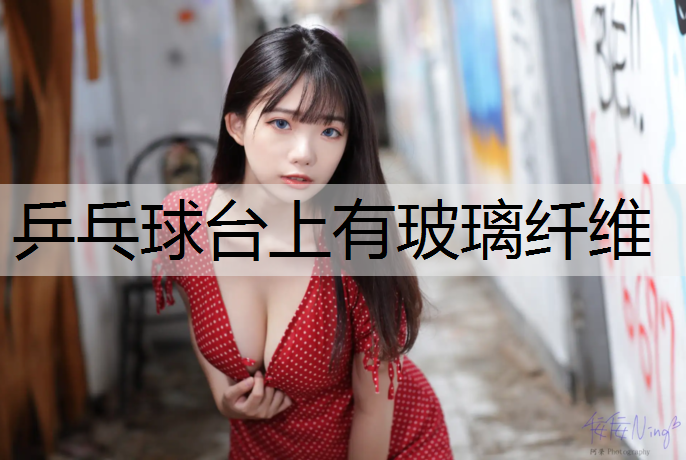 乒乓球台上有玻璃纤维